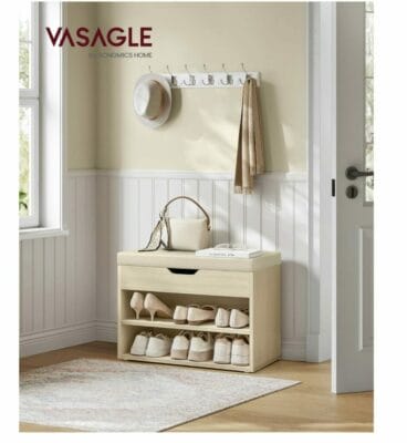 VASAGLE Schuhbank im Wohnbereich