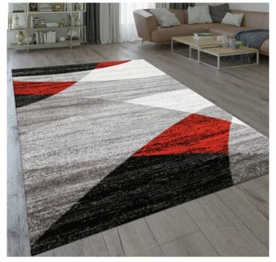 VIMODA Teppich Wohnzimmerteppich geometrisches Muster