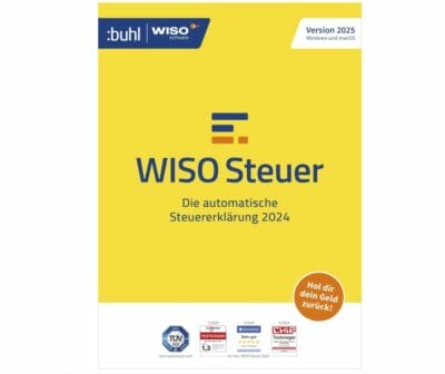 Maximieren Sie Ihre Steuerrückzahlung mit WISO Steuer 2025, jetzt für alle Plattformen verfügbar.