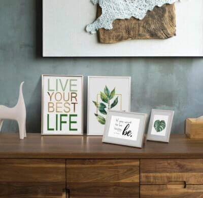 WOLTU Bilderrahmen 40x60 cm Set: Robust, wasserdicht, ideal für Fotos und Kunstwerke.