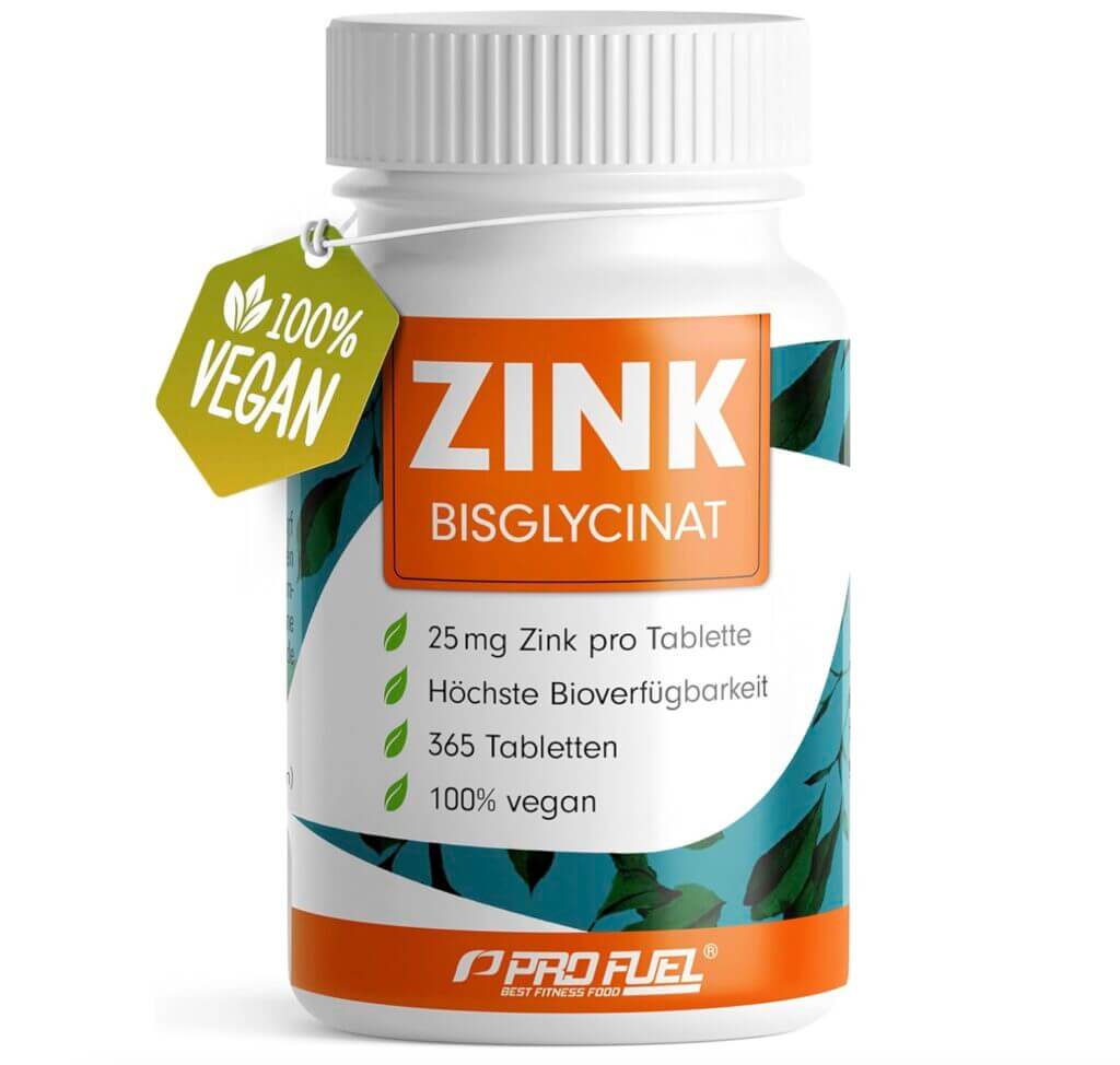 Couponfehler: Zink-Tabletten von ProFuel – 63% Rabatt
