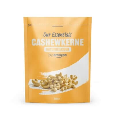 Cremig und knackig – naturbelassene Cashewkerne für vielseitigen Genuss.
