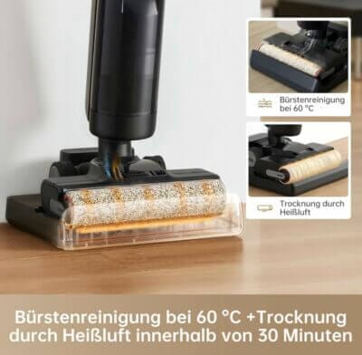 Revolutionieren Sie die Bodenreinigung mit dem Dreame H13 Pro: Nass/Trockensauger mit Selbstreinigungsfunktion.