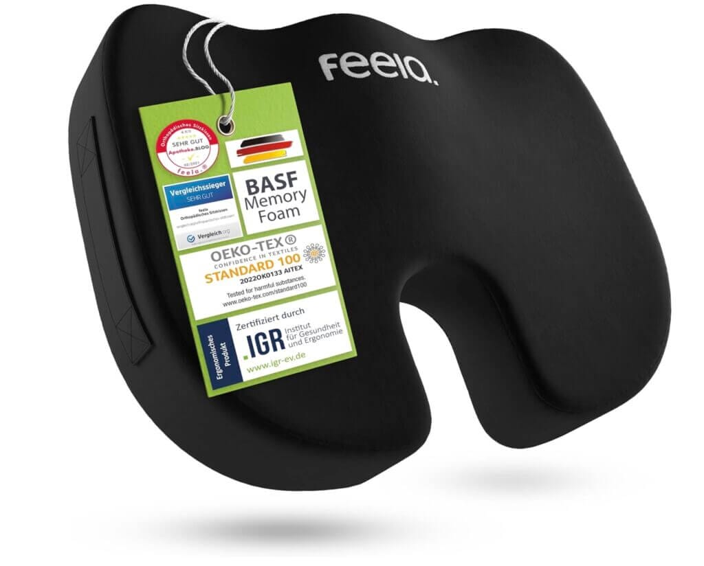 feela.® Orthopädisches Sitzkissen – 15% Rabatt