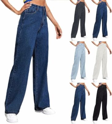 Damen Baggy-Jeans