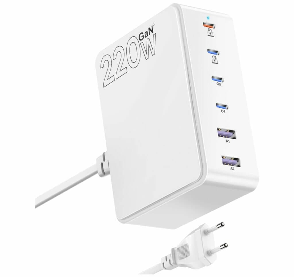 slitinto 220W USB C Ladegerät – 60% Rabatt