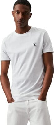 Calvin Klein Herren T Shirt in weiss
