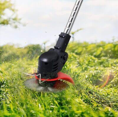 Einsatz Rasentrimmer Detailbild