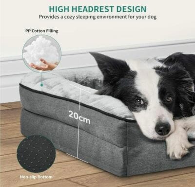 Hundebett Details 