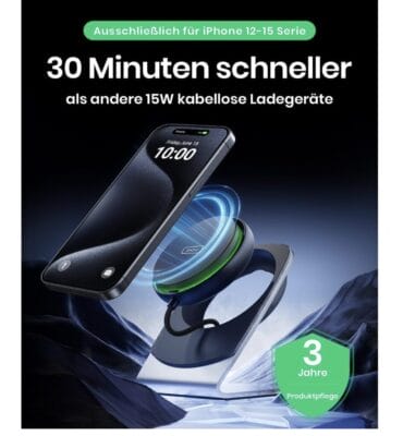 INIU Induktive Ladestation 15W MagSafe - 59% Rabatt 4 INIU Induktive Ladestation Details
