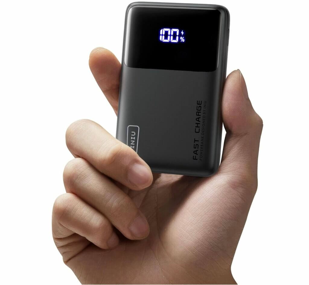 INIU Power Bank mit 10.000 mAh – 58% Rabatt