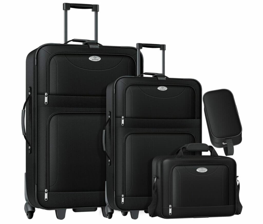KESSER® 4tlg Trolley Kofferset  – 31% Rabatt