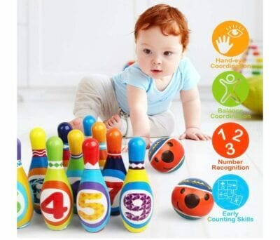 Kinder Kegelspiel Set