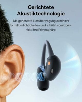 Ultraleicht, wasserfest und mit sicherem Sitz – perfekte Kopfhörer für intensives Training und Outdoor-Aktivitäten.
