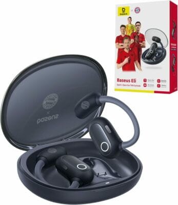 Die Open-Ear-Technologie sorgt für kraftvollen Sound, während du deine Umgebung wahrnimmst – ideal für Sport und Alltag.