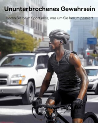 Bluetooth 5.3 und ENC-Mikrofone ermöglichen eine stabile Verbindung und klare Anrufe, selbst in lauten Umgebungen.