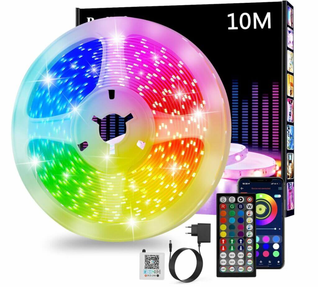 LED Strip 10m RGB – 53% Rabatt