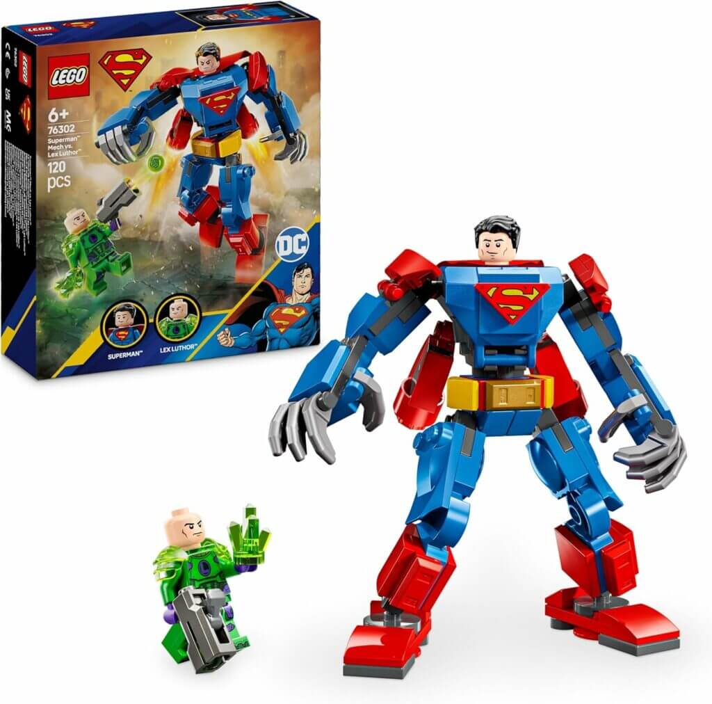 Sparangebot LEGO DC Superman Mech vs. Lex Luthor – 33% Rabatt