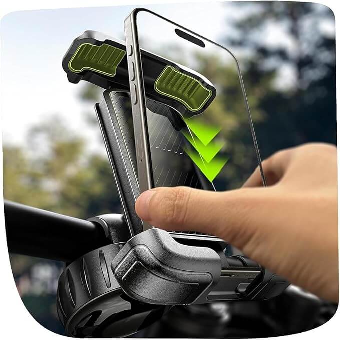 LISEN Fahrrad Handyhalterung – 40% Rabatt