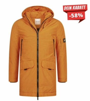 Lyle & Scott Zip Detail Parka Herren Winterjacke