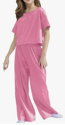 Mädchen Outfit Set zweiteilig rosa