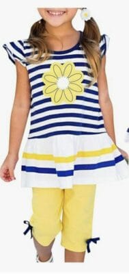 Mädchen Sommer Outfit 2-teilig