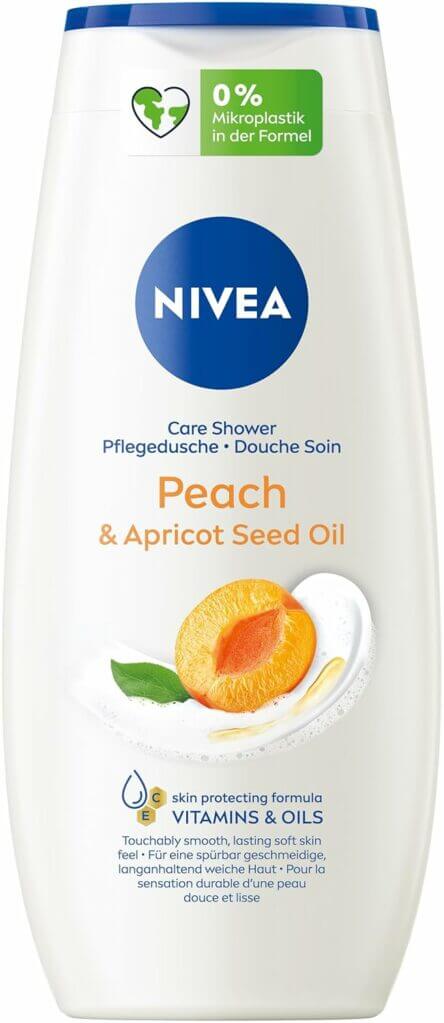 NIVEA Peach und Apricot Seed Oil Pflegedusche – 40% Rabatt