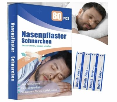 Nasenpflaster gegen Schnarchen