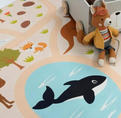 Paco Home Kinderteppich Nahaufnahme