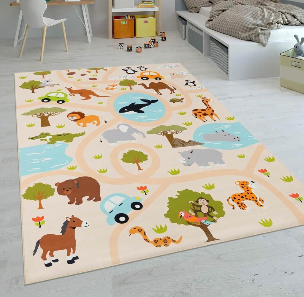 Paco Home Kinderteppich 80 x 150 cm – 55% Rabatt