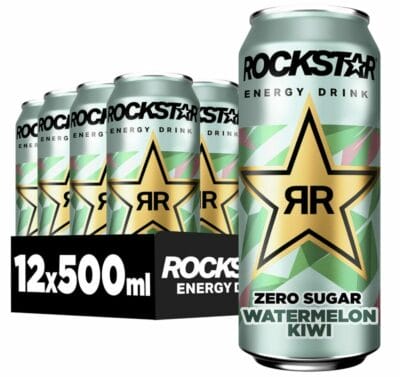 Rockstar Energy Drink Watermelon Kiwi Zero Sugar