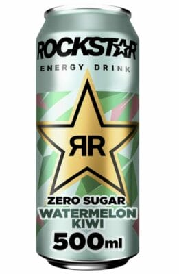 Rockstar Energy Drink Watermelon Kiwi Zero Sugar Dose