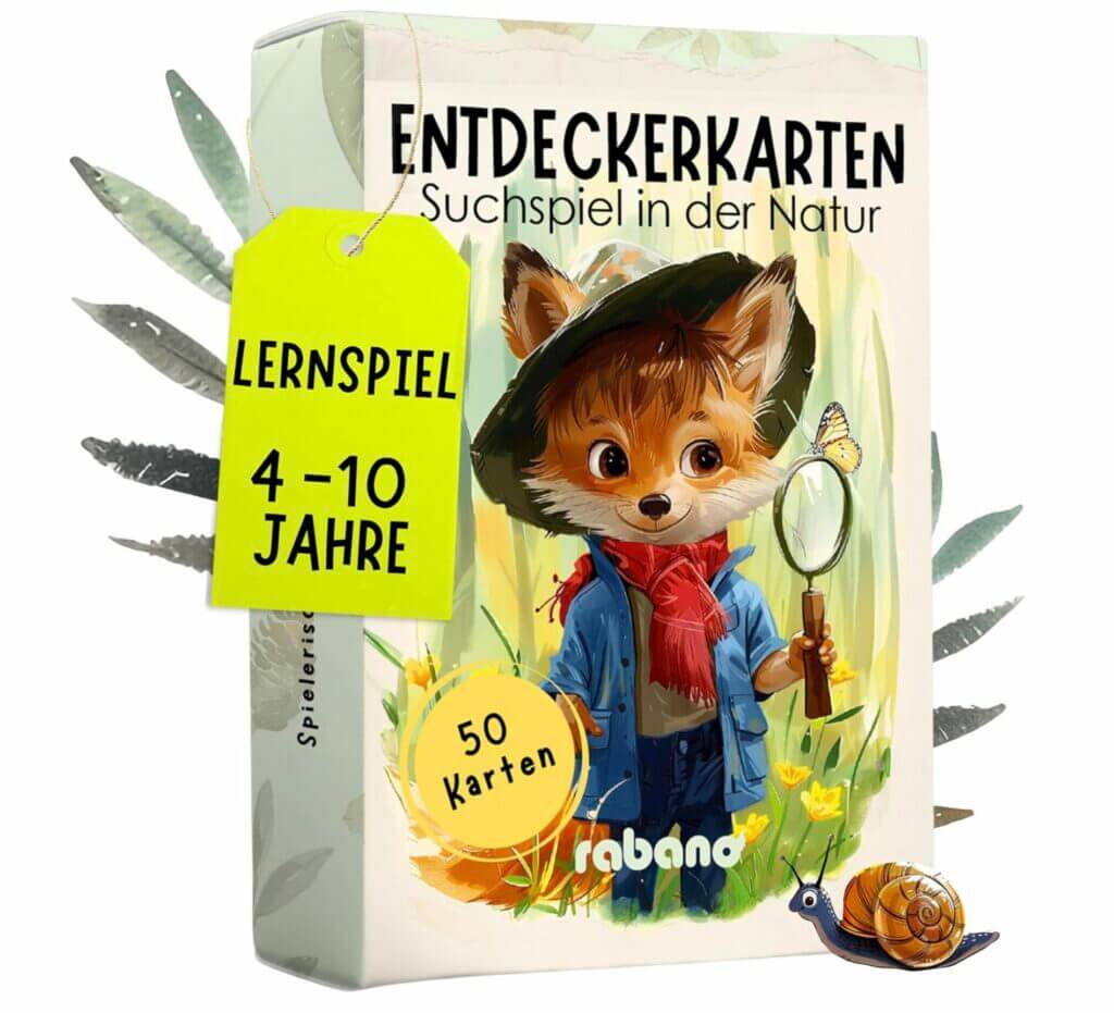 Set mit 50 Entdeckerkarten – 60% Rabatt