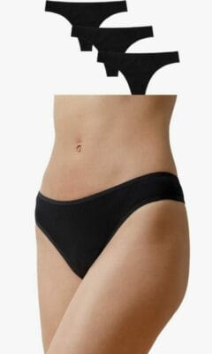 Snocks 3er Pack Tanga für Damen