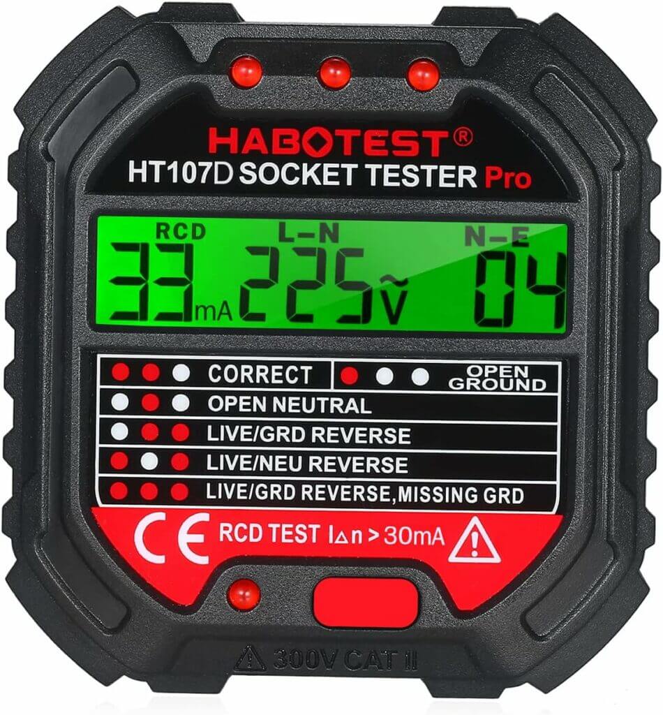 Hancaner Steckdosentester – 20% Rabatt