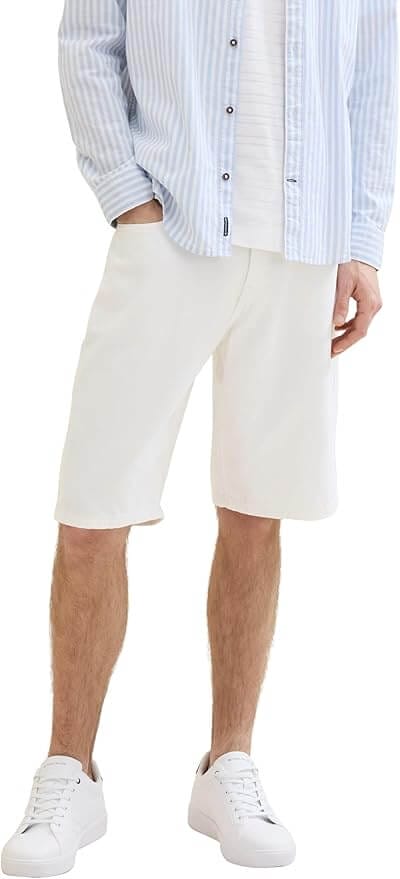 TOM TAILOR Herren Morris Relaxed Fit Shorts – 79% Rabatt