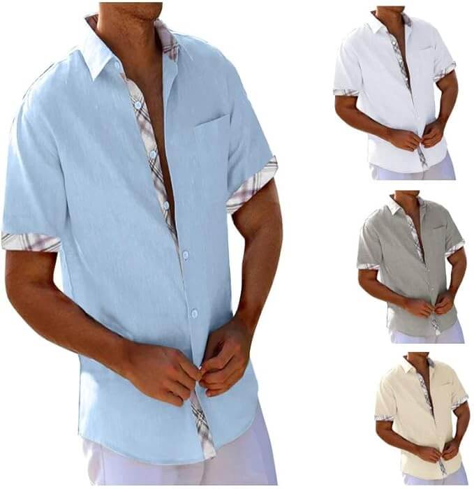 Herren Leinenhemd – 50% Rabatt