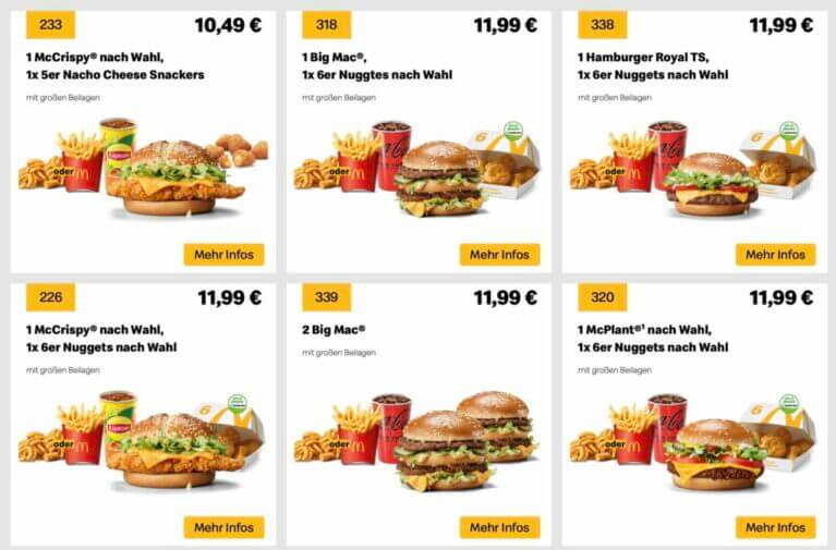 Mcdonalds Gutscheine Hartheim McDonald's Gutscheine 2025 zusätzlich als PDF zum ausdrucken