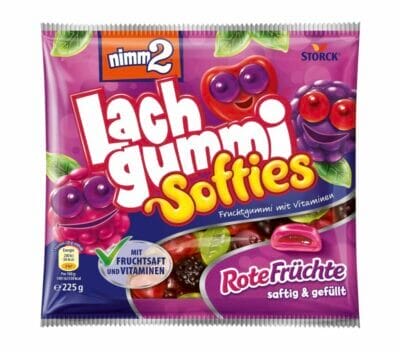 nimm2 Lachgummi Softies Rote Früchte