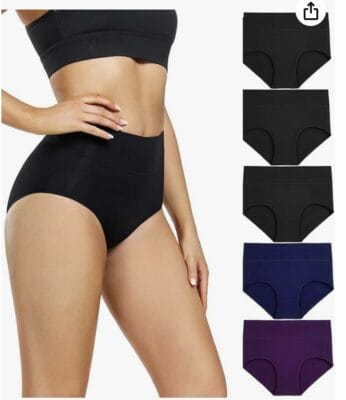 wirarpa Damen Unterhosen 5er-Pack