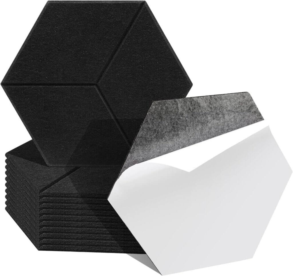 Ansobea 12er Set Akustik Panels – 50% Rabatt