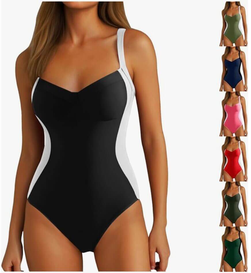 Einteiliger Badeanzug für Damen – 50% Rabatt