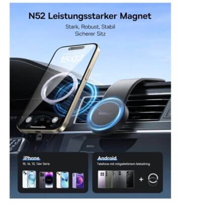 Baseus C02 Handyhalterung Auto Beispielbild