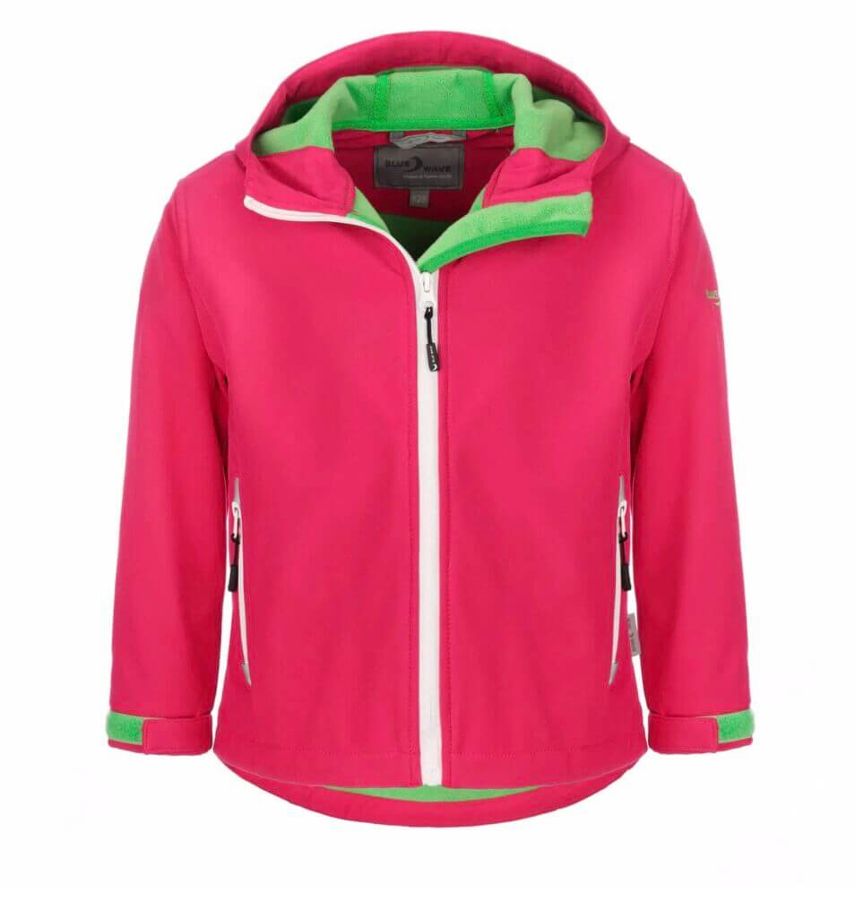 Blue Wave KIDS Mädchen Softshelljacke SPORTLICH – 84% Rabatt