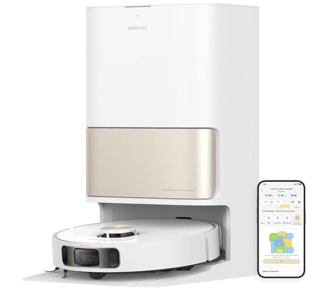 DREAME L10s Pro Ultra Heat Saugroboter mit Wischfunktion – 28% Rabatt