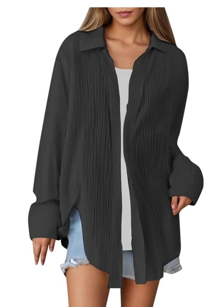 Damen Hemdbluse Langarm  – 50% Rabatt