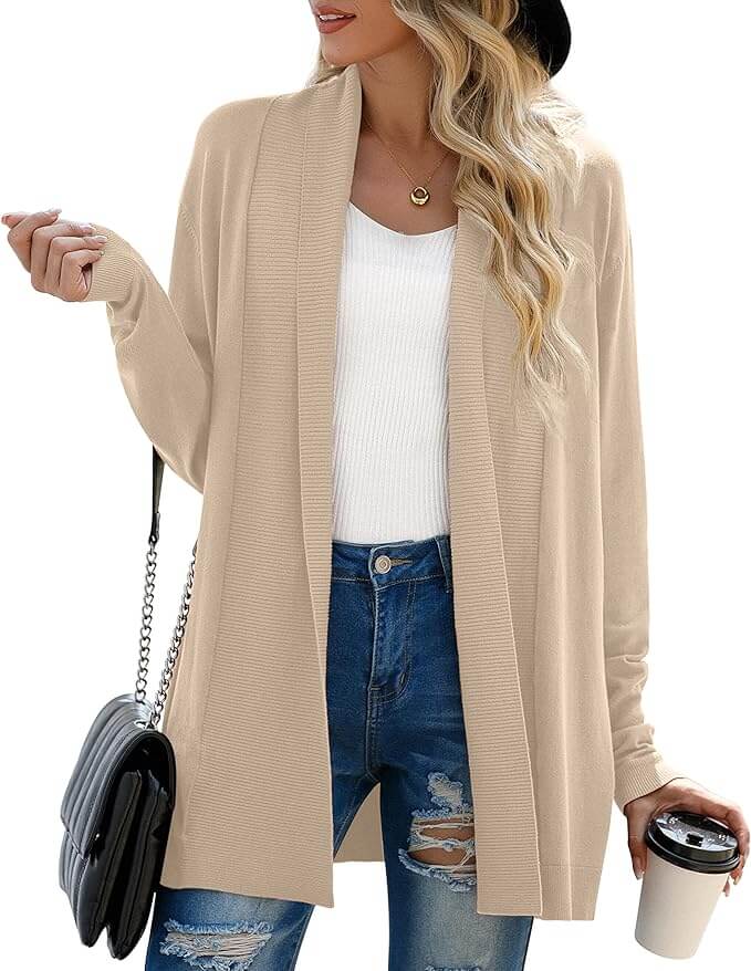 GRECERELLE Damen Strickjacke viele Farben – 60% Rabatt