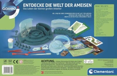 Galileo Lab Entdecke die Welt der Ameisen Set Rückseite