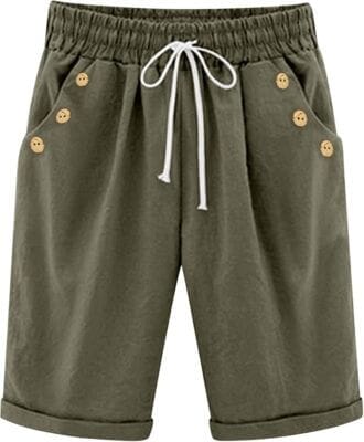 Bequeme Freizeithose mit elastischem Kordelzug und praktischen Taschen.
