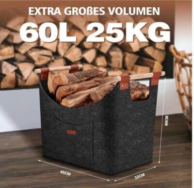 Holzkorb Fassungsvermögen